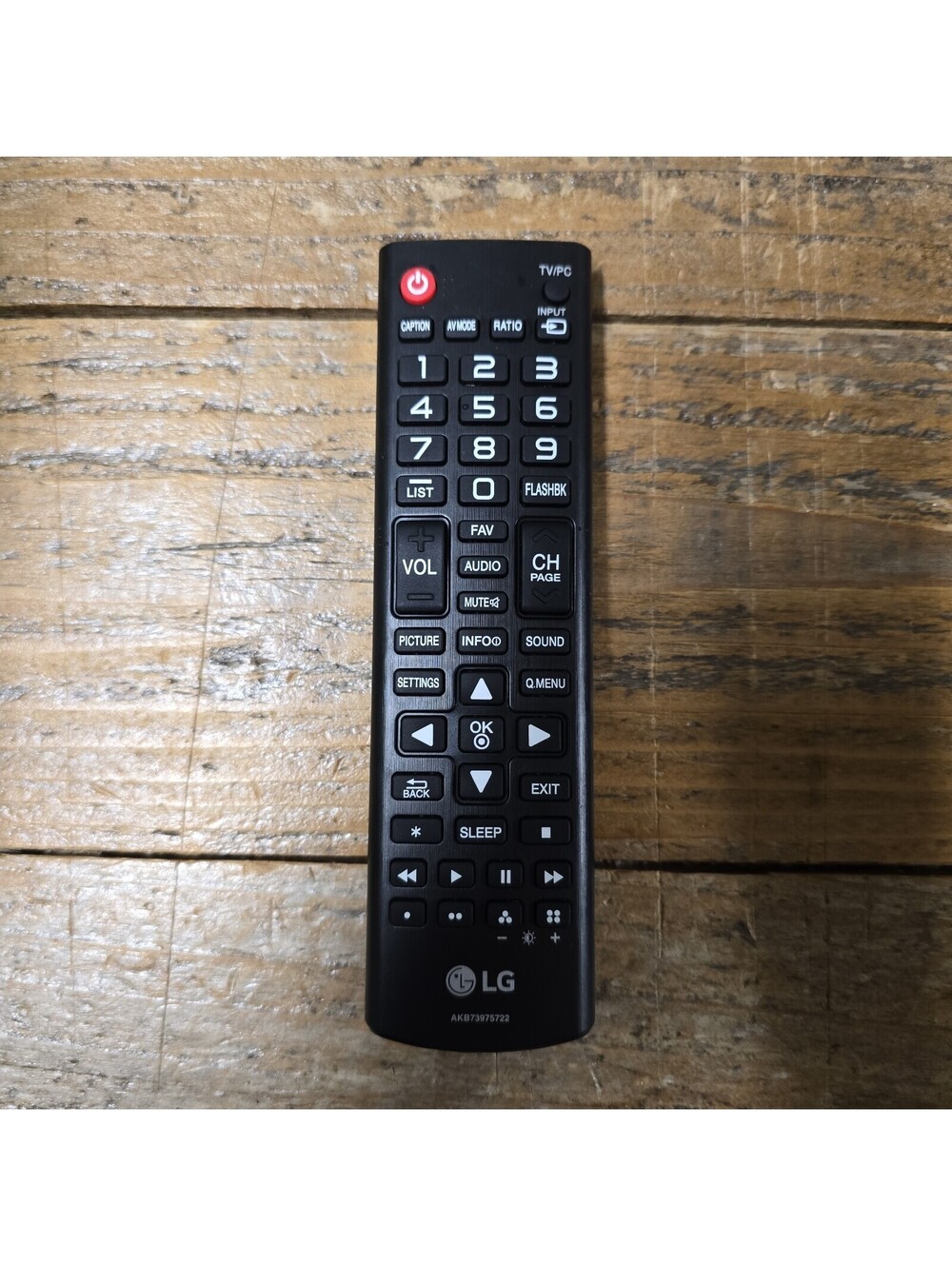Original LG AKB73975722 LED HDTV Remote Control 24LB4510, 24LF4520, 24LF452B